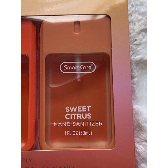 3 Pk 1 Fl Oz Smart Care Scented Hand Sanitizer Spray Berry Passion Fruit Citrus - Picture 5 of 12